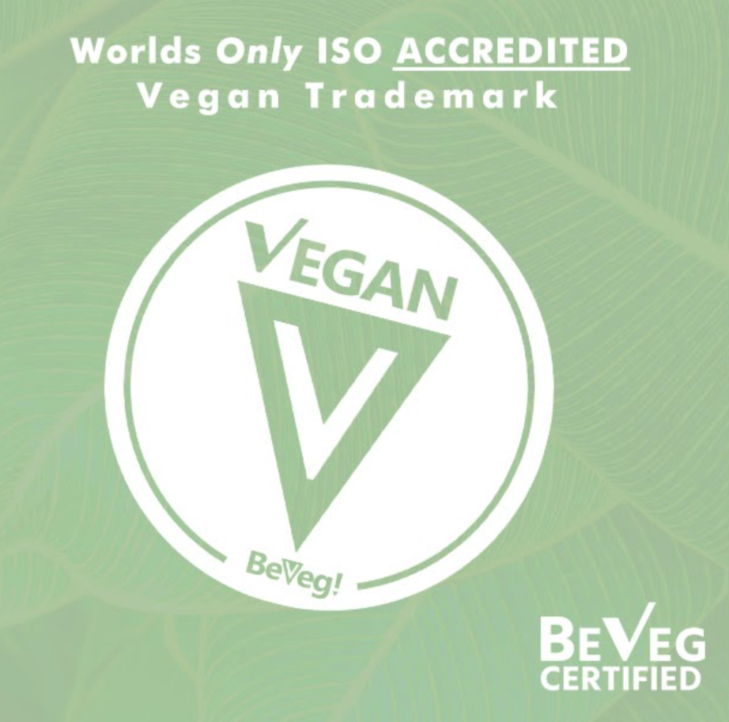 BeVeg vegan certification label